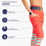 Running Performance Capris - Elf