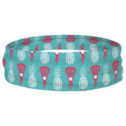 Girls Lacrosse Multifunctional Headwear - Lax Pineapples RokBAND