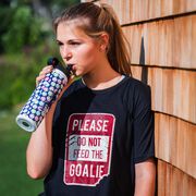 Soccer Water Bottle - Girl Soccer Player