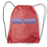 Swimming Drawstring Backpack - Make Waves