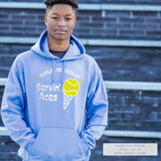 Tennis Hooded Sweatshirt - Servin' Aces