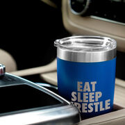 Wrestling 20 oz. Double Insulated Tumbler - Eat Sleep Wrestle