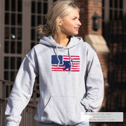 Hockey Hooded Sweatshirt - Hockey Land That We Love