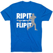 Baseball Tshirt Short Sleeve Rip It Flip It