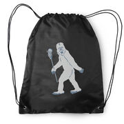 Guys Lacrosse Drawstring Backpack - Yeti