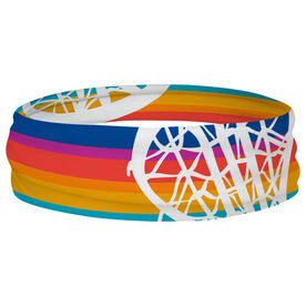 Girls Lacrosse Multifunctional Headwear - Sunset Stripes RokBAND