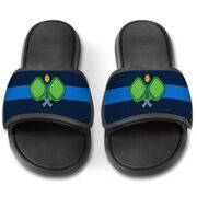 Pickleball Repwell&reg; Slide Sandals - Crossed Paddles