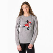 Hockey Tshirt Long Sleeve - Crushing Goals