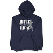 Baseball Hooded Sweatshirt - Rip It Flip It