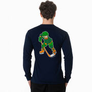 Hockey Tshirt Long Sleeve - St. Hat-Trick (Back Design) 