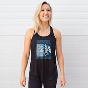 Hockey Flowy Racerback Tank Top - Survival of the Fittest