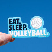 Volleyball Sticker - Eat Sleep Volleyball