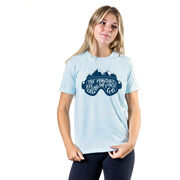 Skiing & Snowboarding Short Sleeve T-Shirt - The Mountains Are Calling