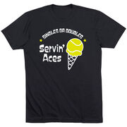 Tennis Short Sleeve T-Shirt - Servin' Aces