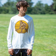 Guys Lacrosse Long Sleeve Performance Tee - BigFoot