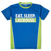  Lacrosse Tech Player Tee - Eat Sleep Lacrosse