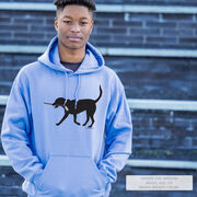 Hockey Hooded Sweatshirt - Howe the Hockey Dog