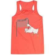 Volleyball Flowy Racerback Tank Top - Goosebumps