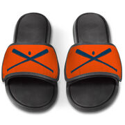 Baseball Repwell&reg; Slide Sandals - Crossed Bats with Ball