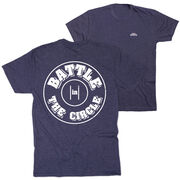 Wrestling Short Sleeve T-Shirt - Battle In Circle (Back Design)