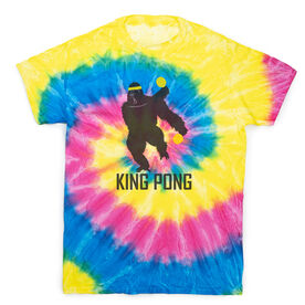 Ping Pong Short Sleeve T-Shirt - King Pong Tie Dye