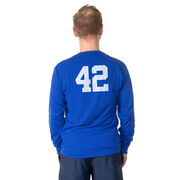 Hockey Tshirt Long Sleeve - Hockey Dad Sticks