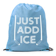 Hockey Drawstring Backpack - Just Add Ice™