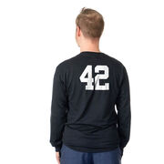 Hockey Tshirt Long Sleeve - Hockey Dad Sticks