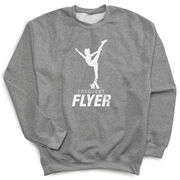 Cheerleading Crewneck Sweatshirt - Frequent Flyer