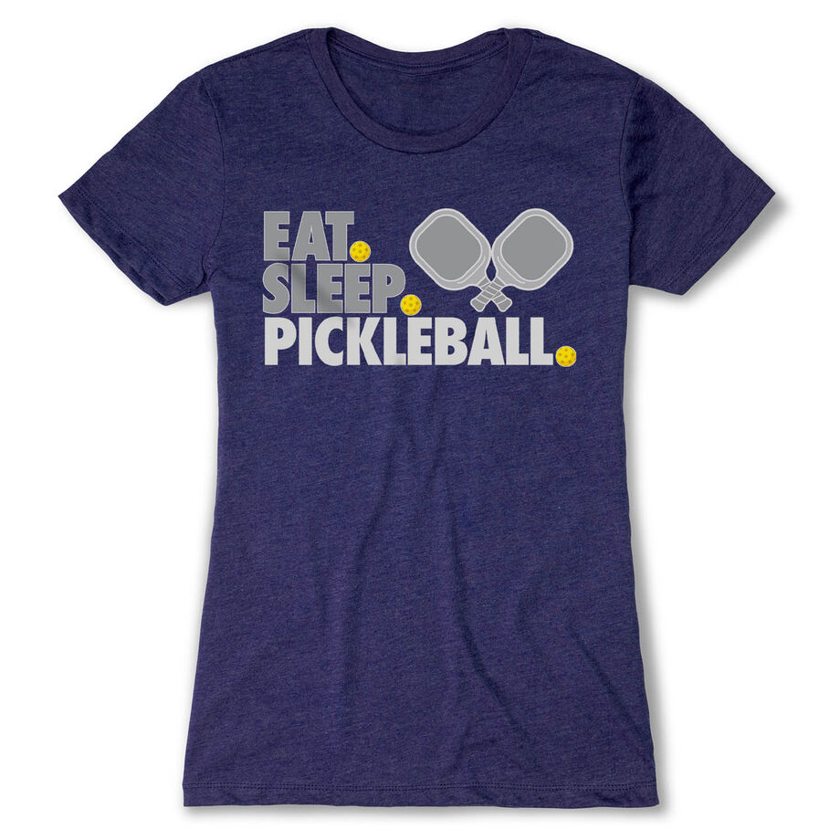 Pickleball Women's Everyday Tee - Eat. Sleep. Pickleball
