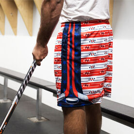 Hockey Beckett&trade; Shorts - Stars & Stripes