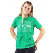Crew T-Shirt Short Sleeve Eat. Sleep. Row.