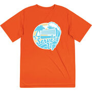 Volleyball Short Sleeve Performance Tee - Serve's Up