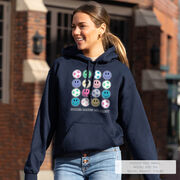 Soccer Hooded Sweatshirt - Soccer Makes Me Happy