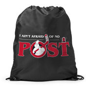 Hockey Drawstring Backpack - Ain't Afraid of No Post