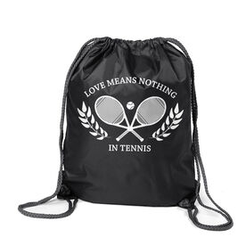Tennis Sport Pack Cinch Sack - Love Means Nothing In Tennis
