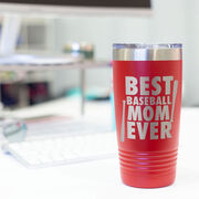 Baseball 20 oz. Double Insulated Tumbler - Best Mom Ever