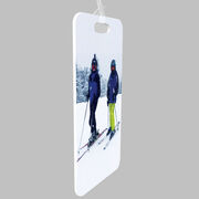 Skiing and Snowboarding Bag/Luggage Tag - Custom Photo