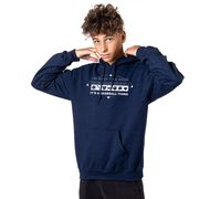 Baseball Hooded Sweatshirt - 24-7 Baseball