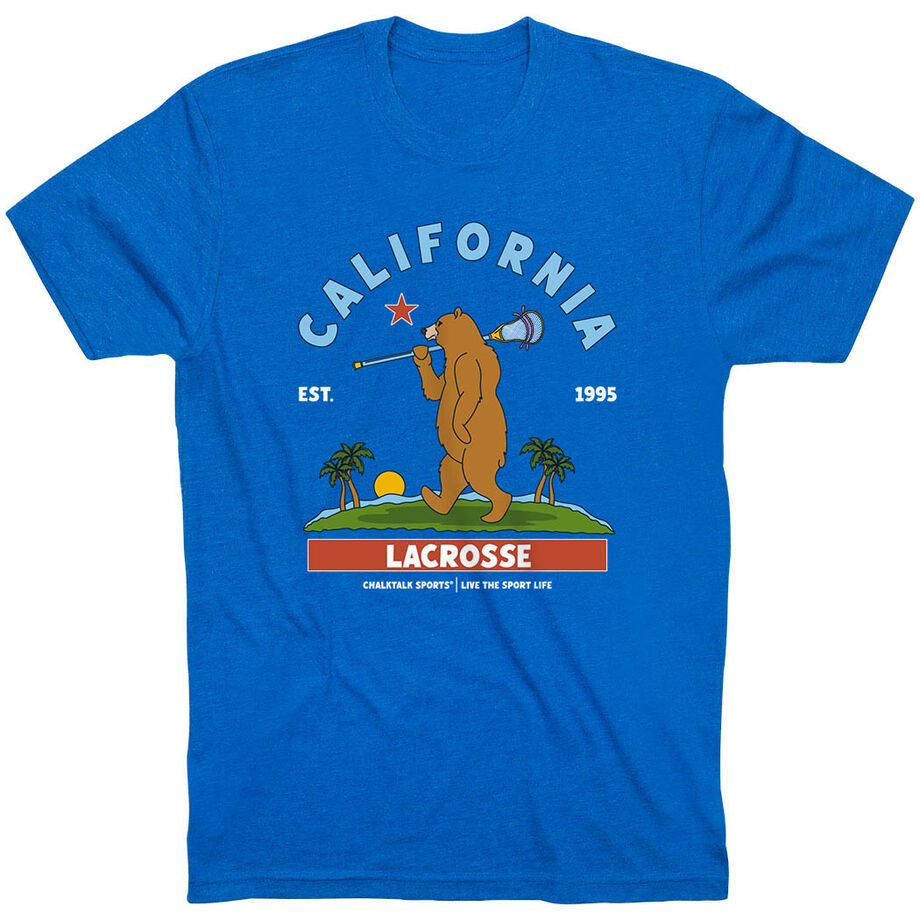 Guys Lacrosse Short Sleeve T-Shirt - California Lacrosse