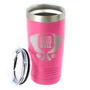 Pickleball 20 oz. Double Insulated Tumbler - I'd Rather Be Playing Pickleball