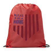 Baseball Drawstring Backpack - No Place Like Home