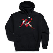 Soccer Hooded Sweatshirt - Soccer Santa