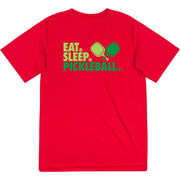 Pickleball Short Sleeve Performance Tee - Eat. Sleep. Pickleball