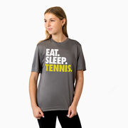 Tennis Short Sleeve Performance Tee - Eat. Sleep. Tennis.