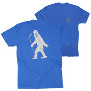 Hockey Short Sleeve T-Shirt - Yeti (Back Design)