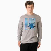Hockey Tshirt Long Sleeve - Dangle Snipe Celly Player