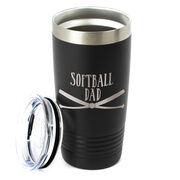 Softball 20oz. Double Insulated Tumbler - Softball Dad