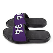 Soccer Repwell&reg; Slide Sandals - Custom Soccer Number
