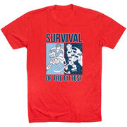 Hockey Short Sleeve T-Shirt - Survival of the Fittest